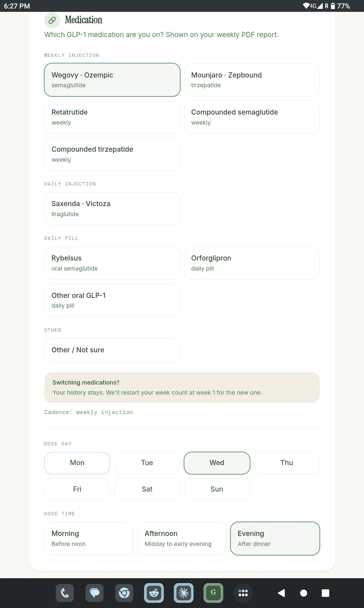 Screenshot 4 of GLP-1 Coach