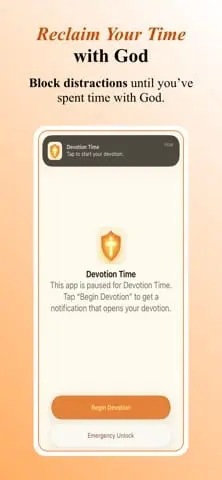 Screenshot 1 of Devotion Lock: Christian focus