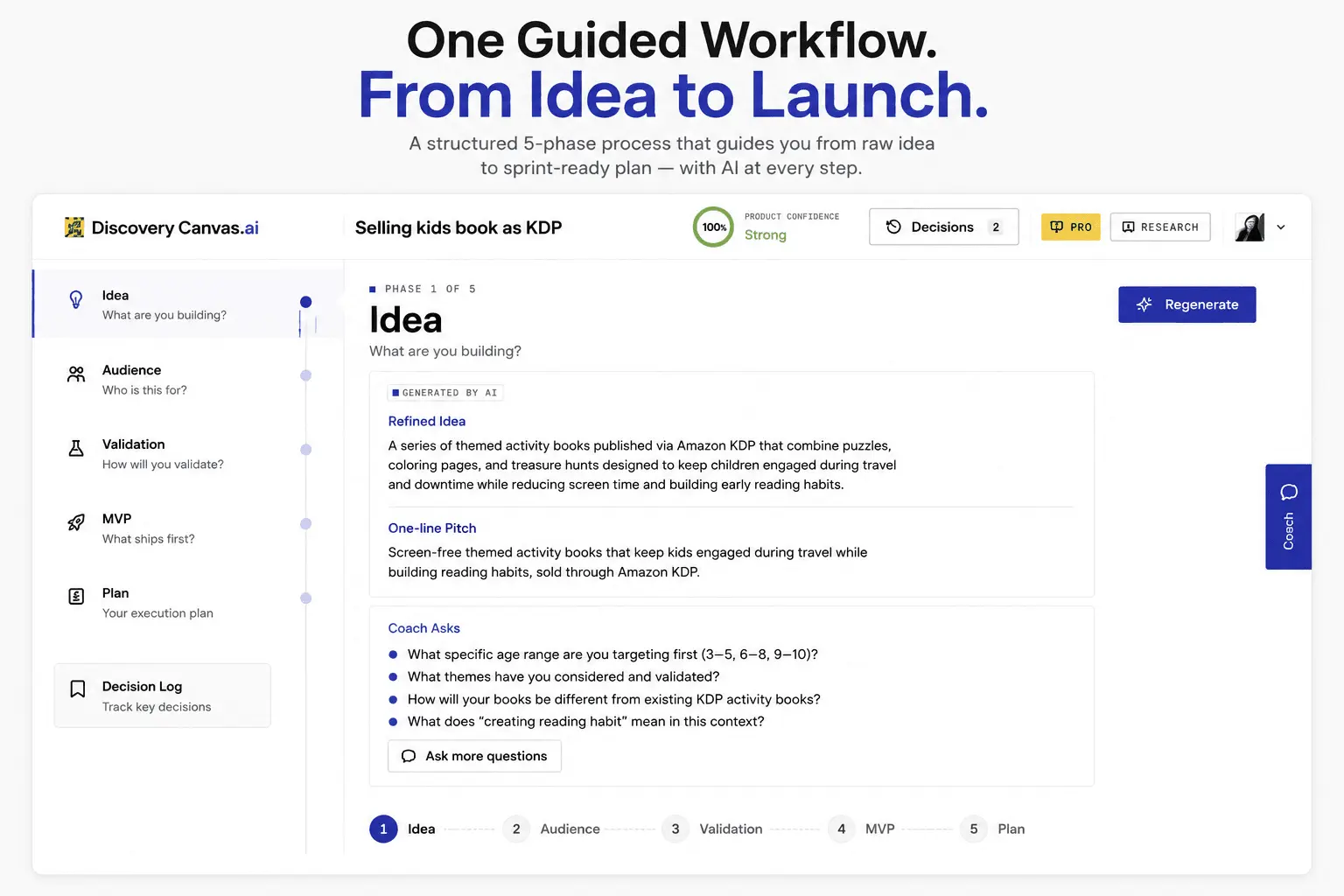 Screenshot 7 of Discovery Canvas AI