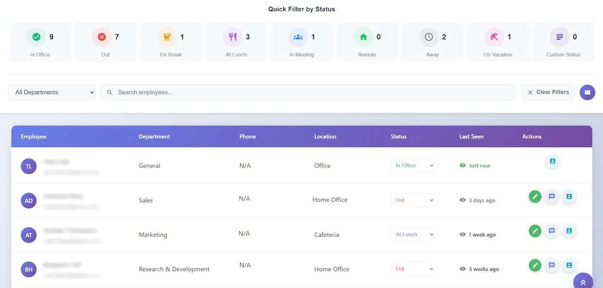 Screenshot 2 of Staff Glance