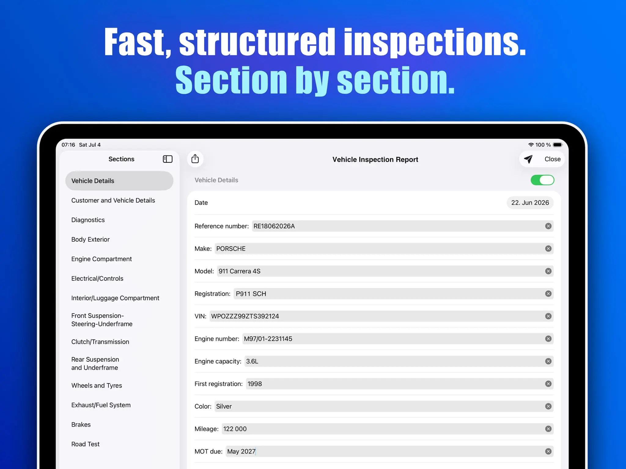 Screenshot 2 of Blue Checkbox