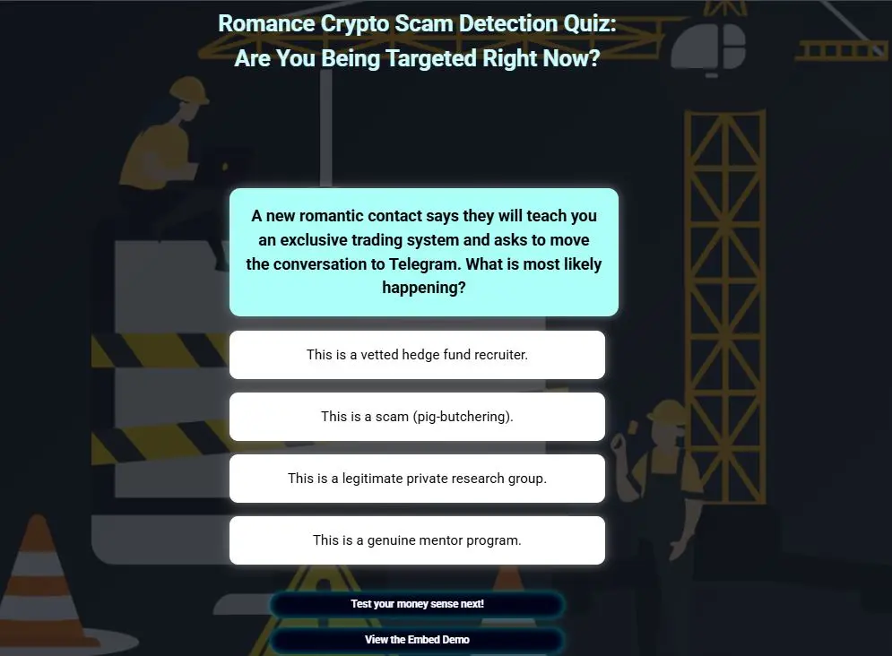 Screenshot 2 of Quiz Your Scam Detection Skills Free!