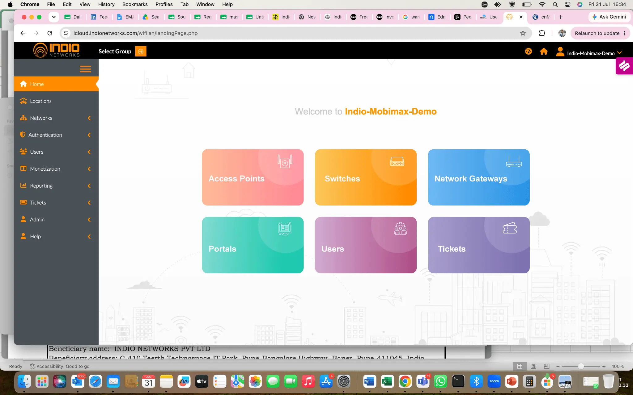 Screenshot 4 of Indio Networks — Powering Open Networks
