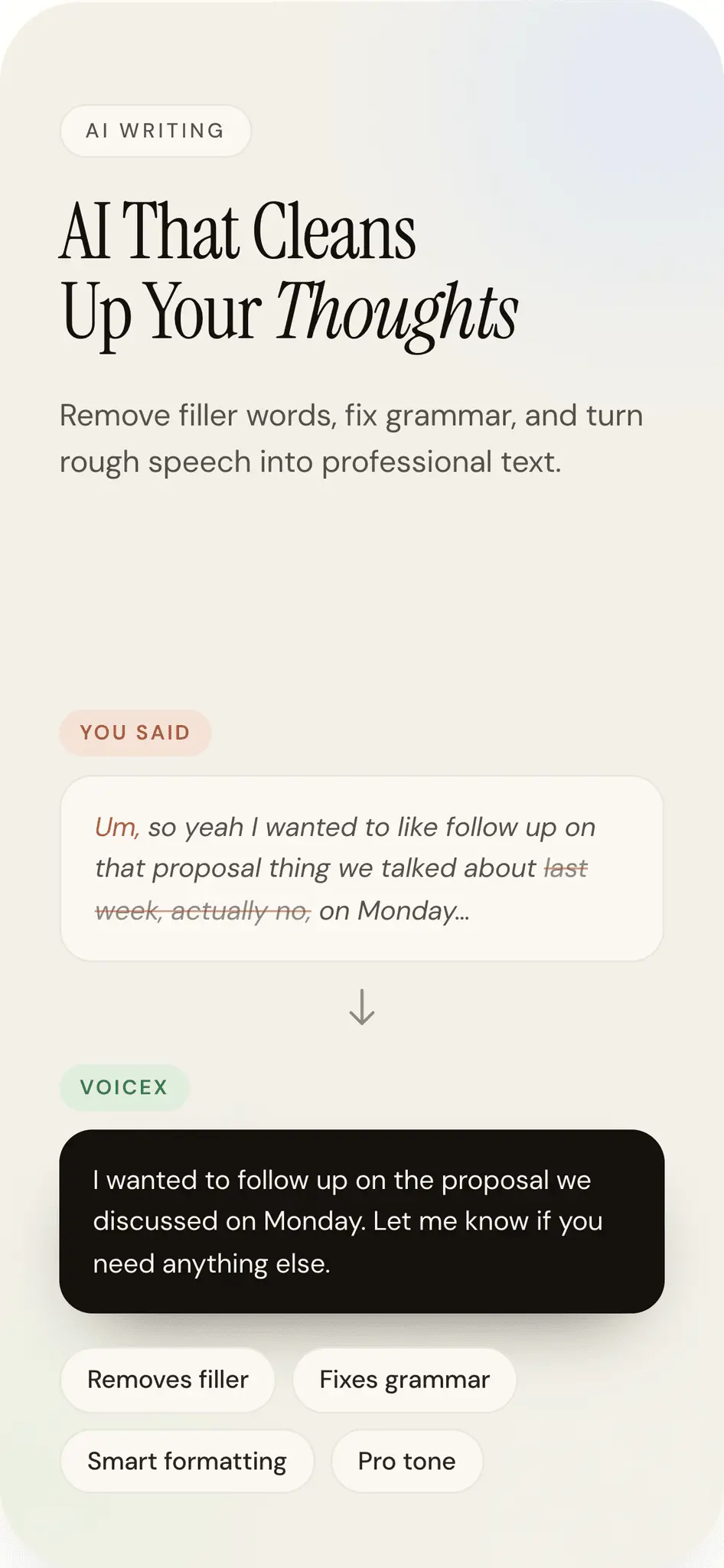 Screenshot 2 of VoiceX