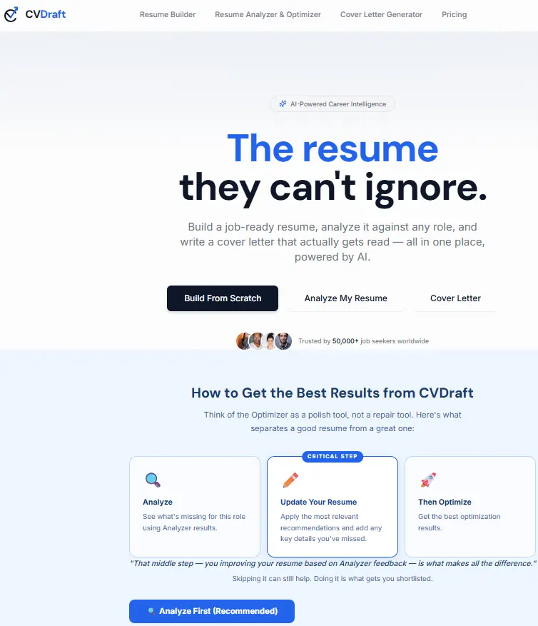 Screenshot 3 of CVDraft