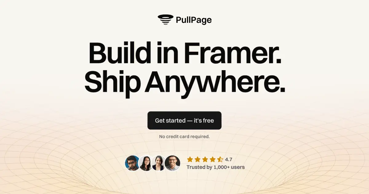 Screenshot 1 of PullPage