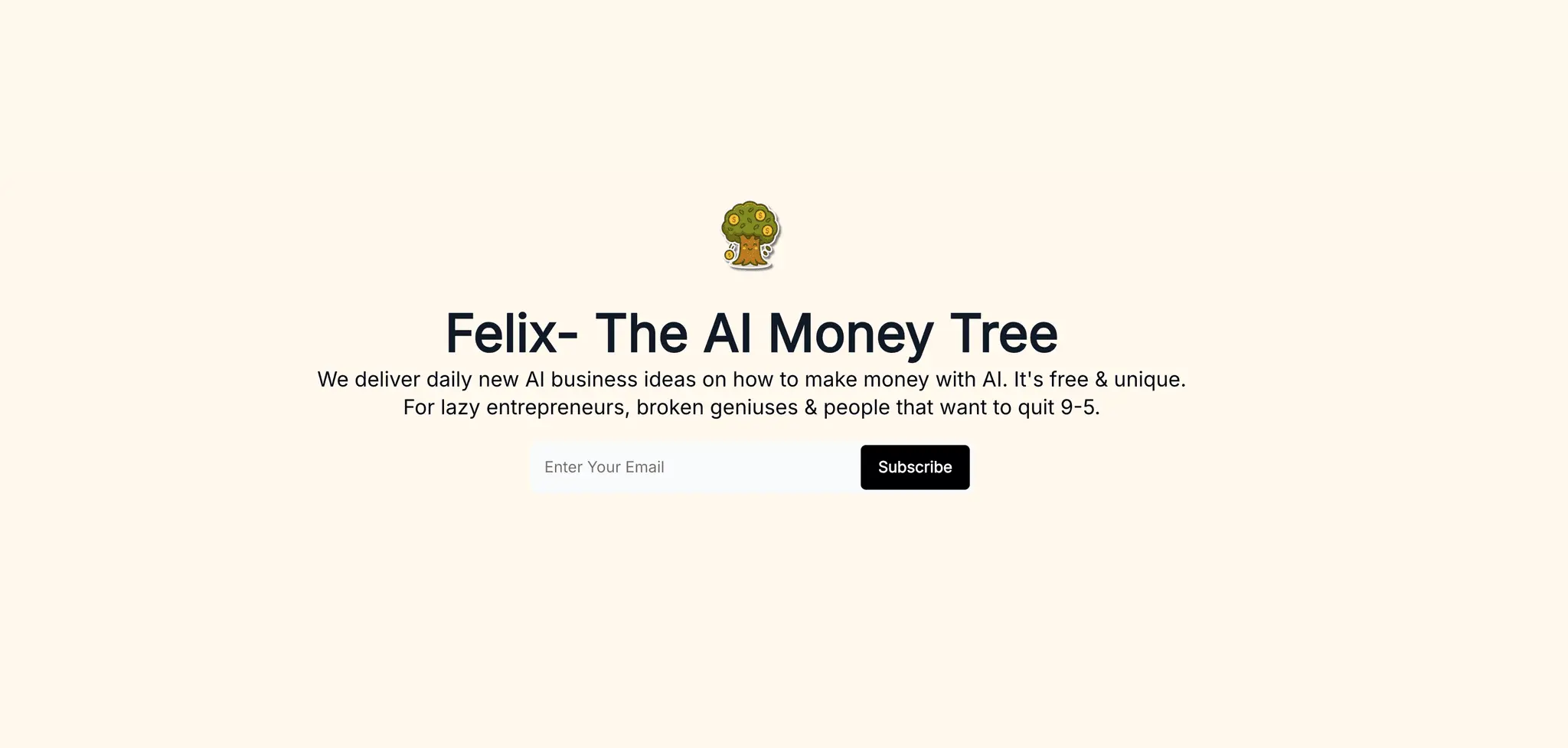 Screenshot 1 of Felix - The AI Money Tree