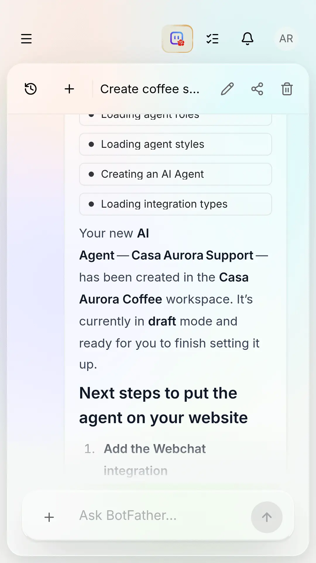 Screenshot 8 of AnyBot