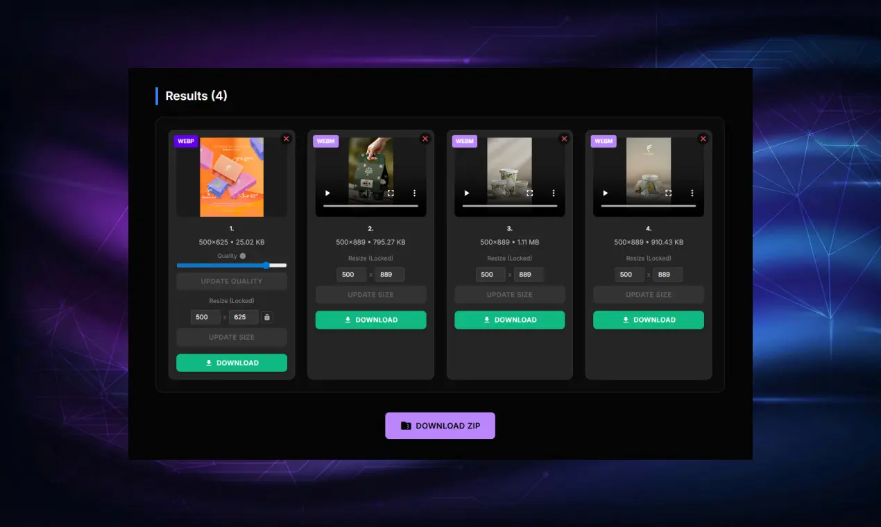 Screenshot 4 of Image Optimiser by Hafiz