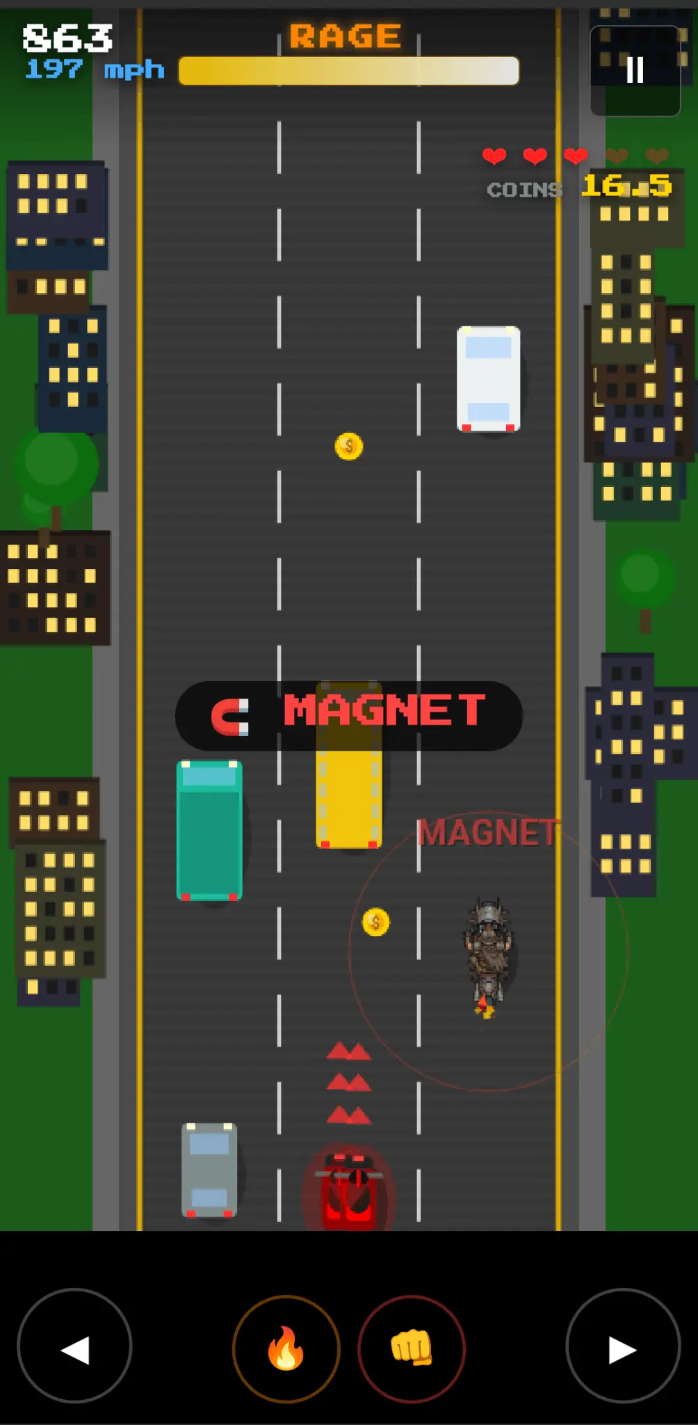 Screenshot 3 of Road Rage Runner: Highway Moto