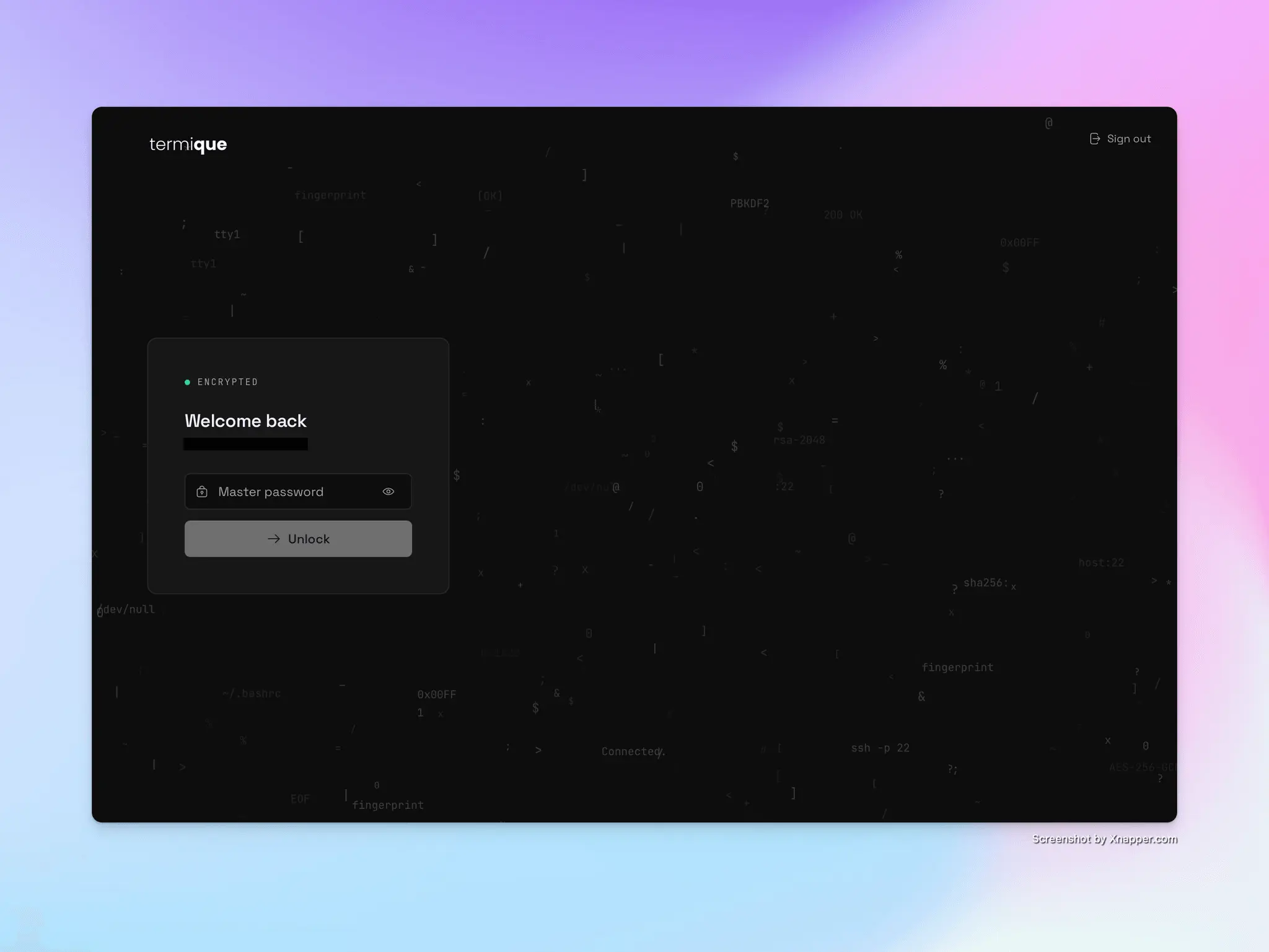 Screenshot 1 of termique
