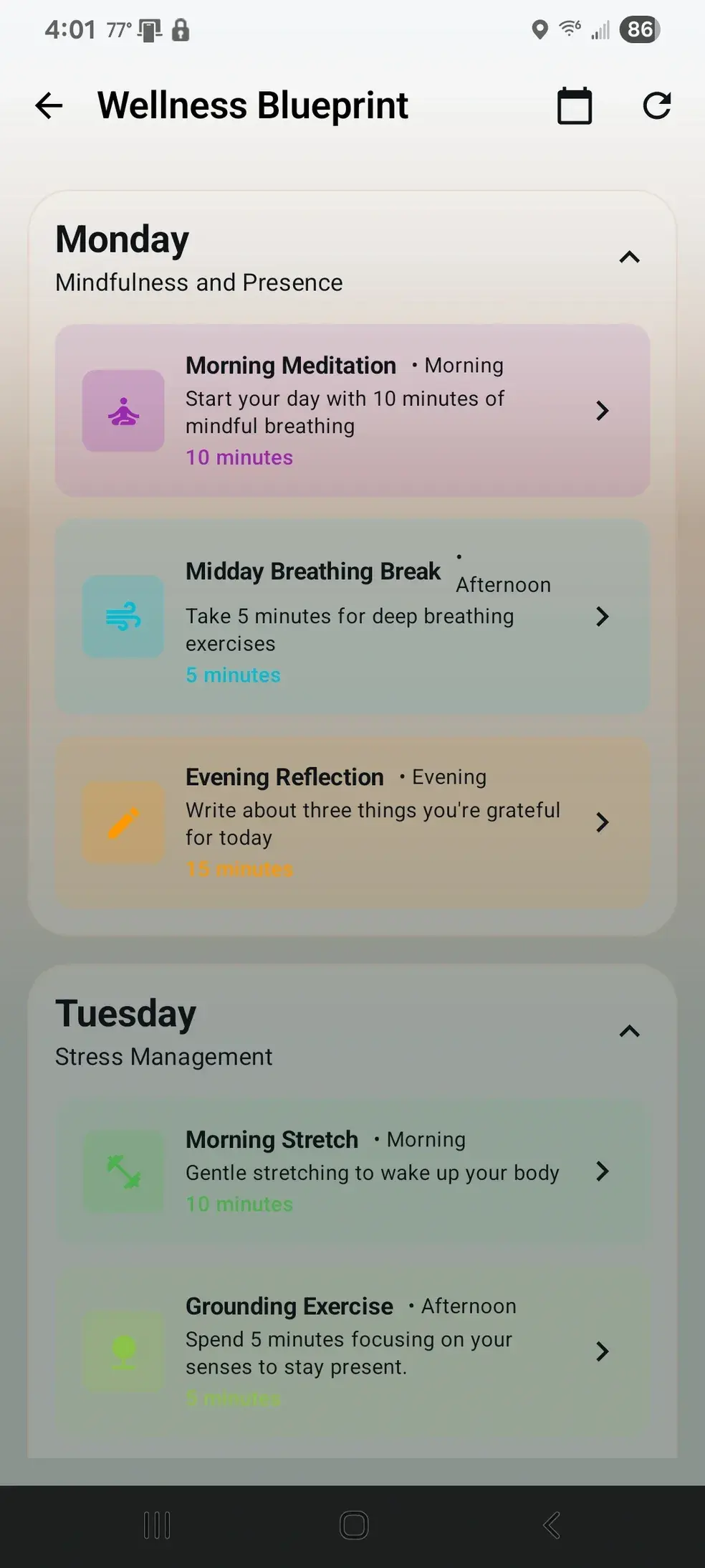 Screenshot 9 of Coachie AI Health