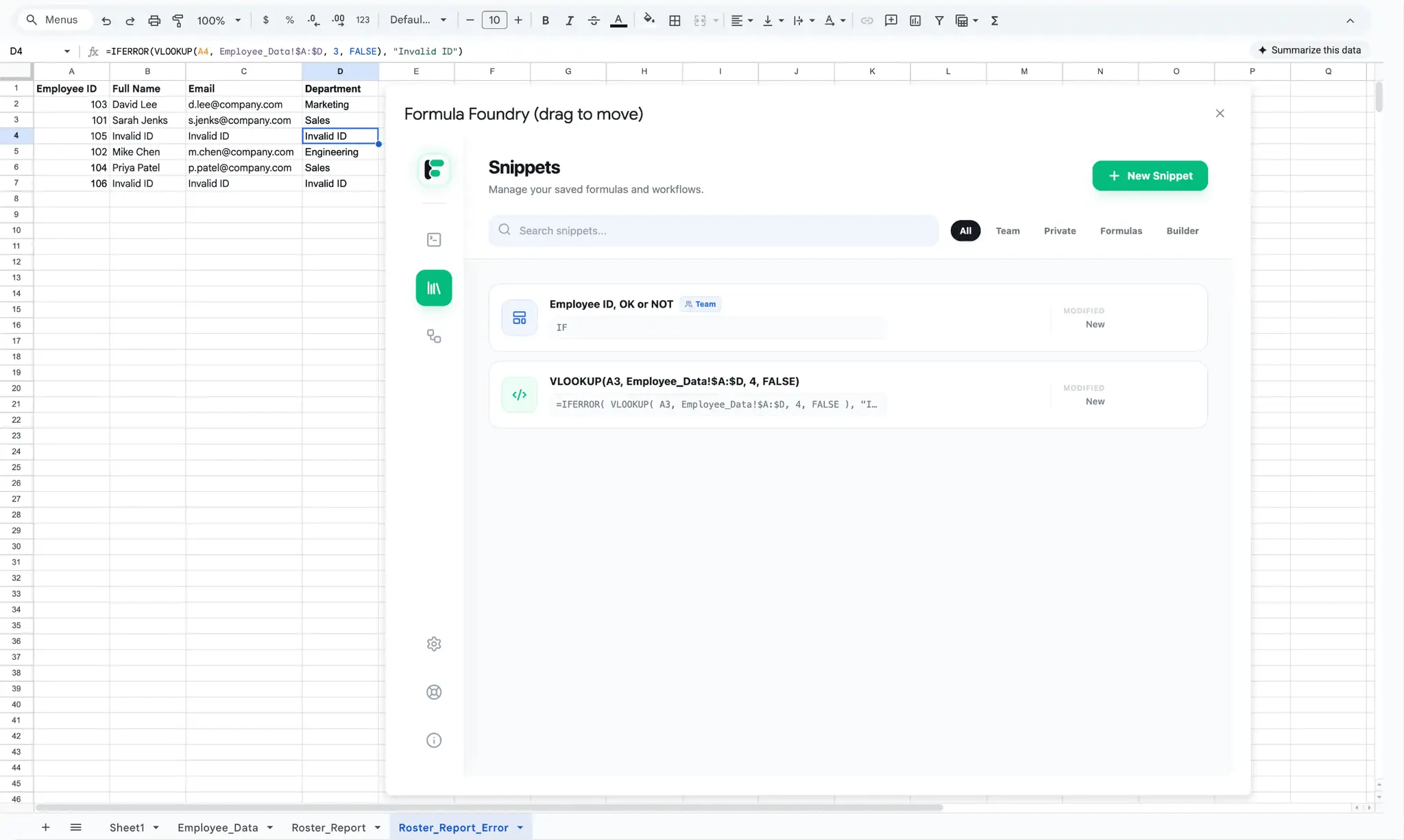 Screenshot 2 of Formula Foundry