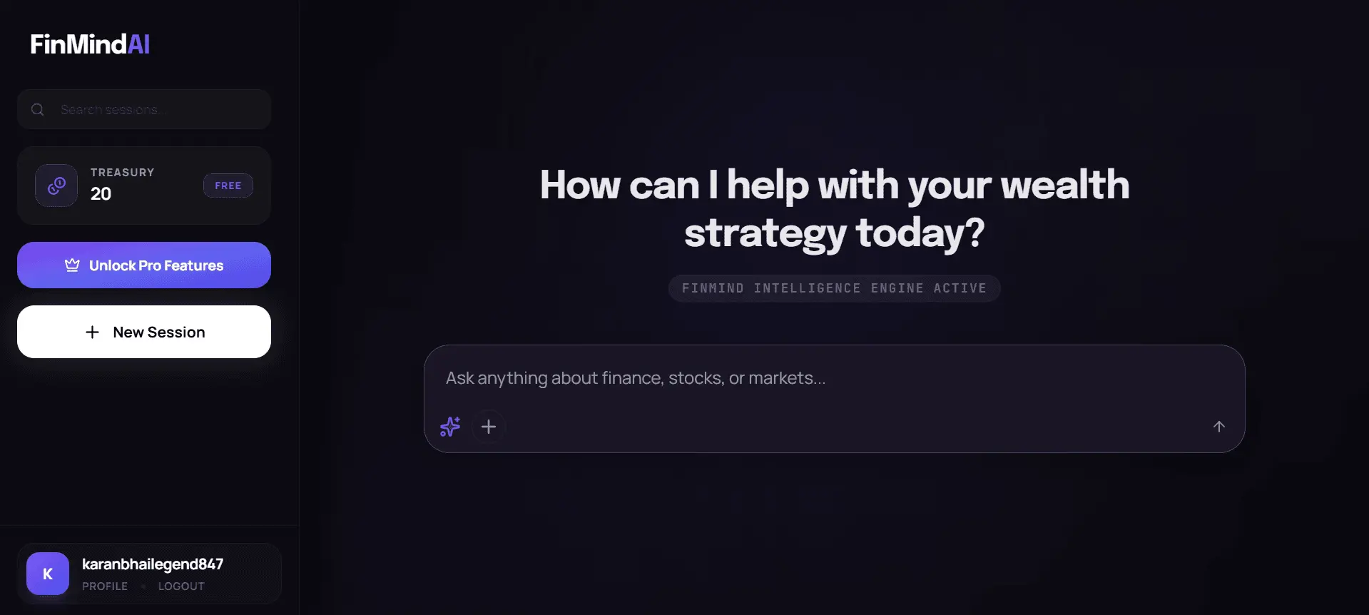 Screenshot 2 of FinMind AI