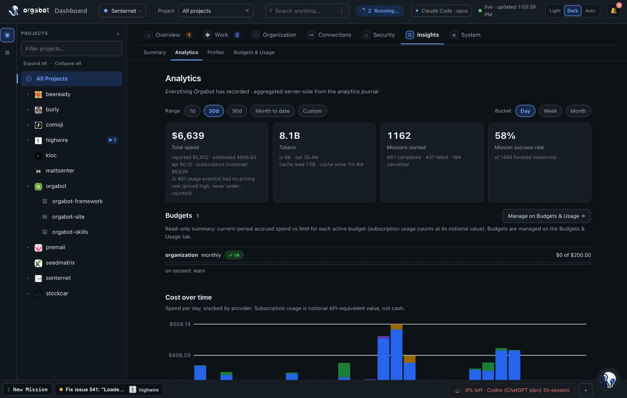 Screenshot 3 of Orgabot