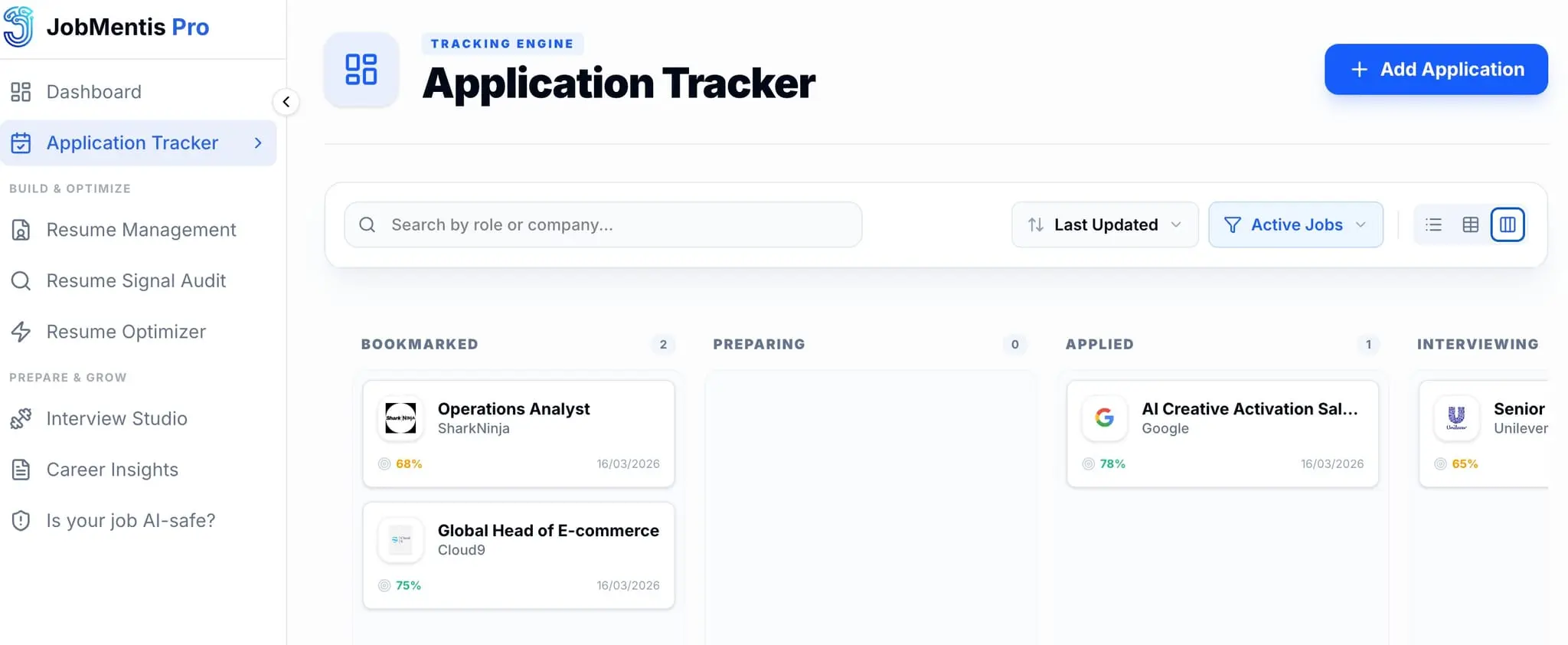 Screenshot 3 of JobMentis