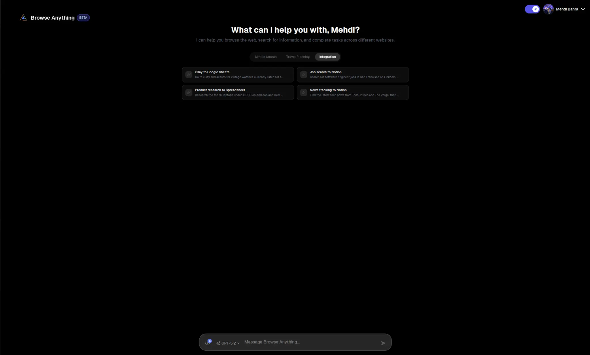 Screenshot 5 of Browse Anything