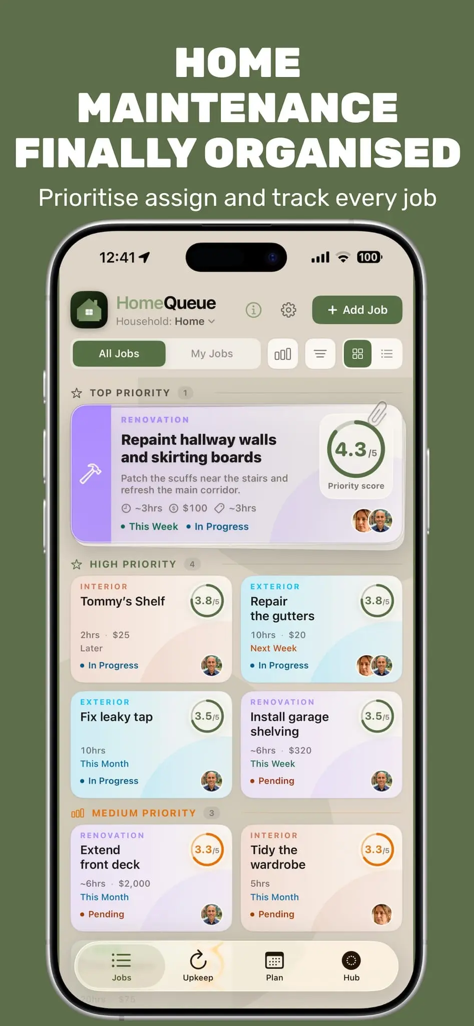 Screenshot 2 of HomeQueue