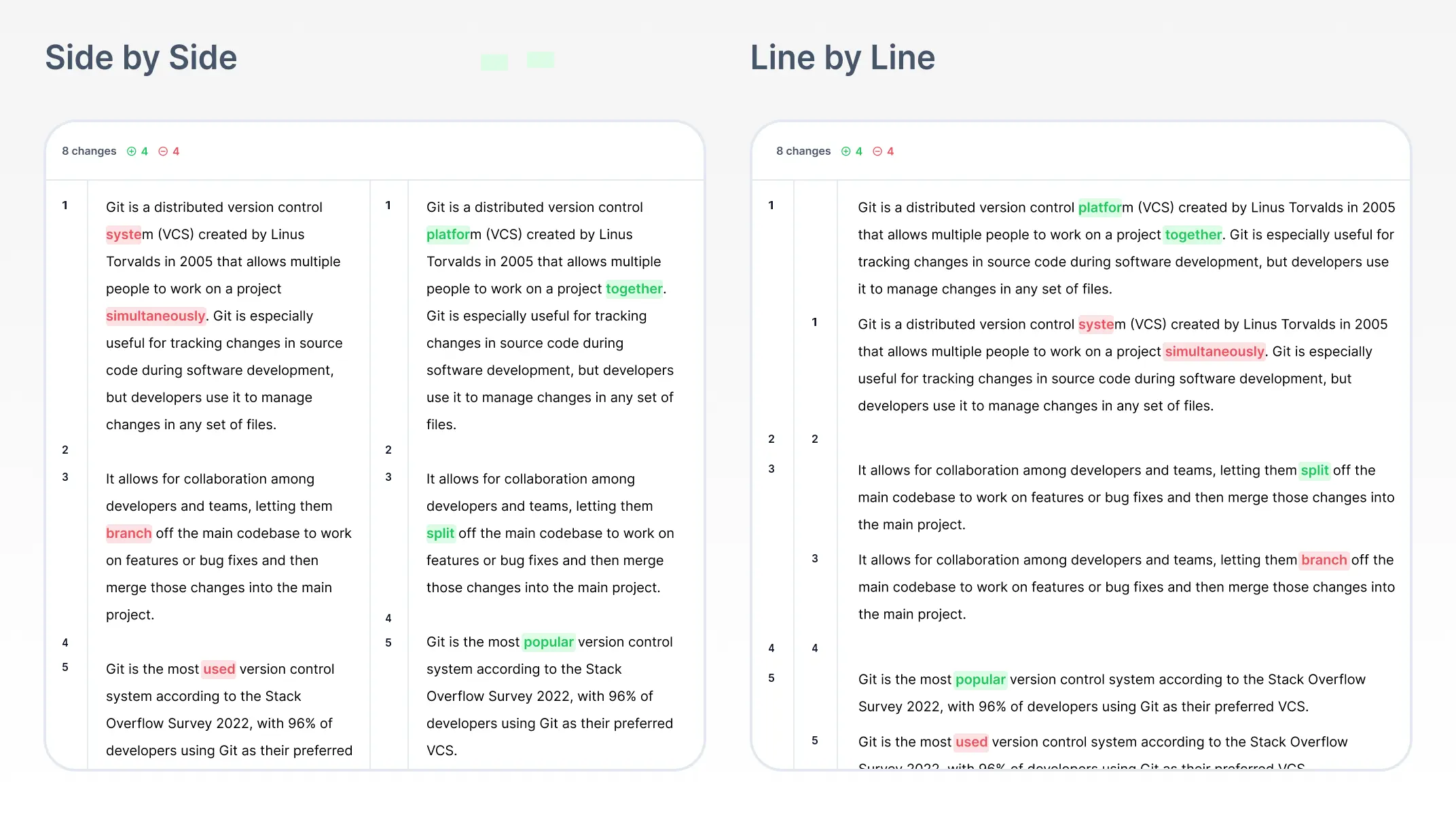 Screenshot 7 of LineDiff