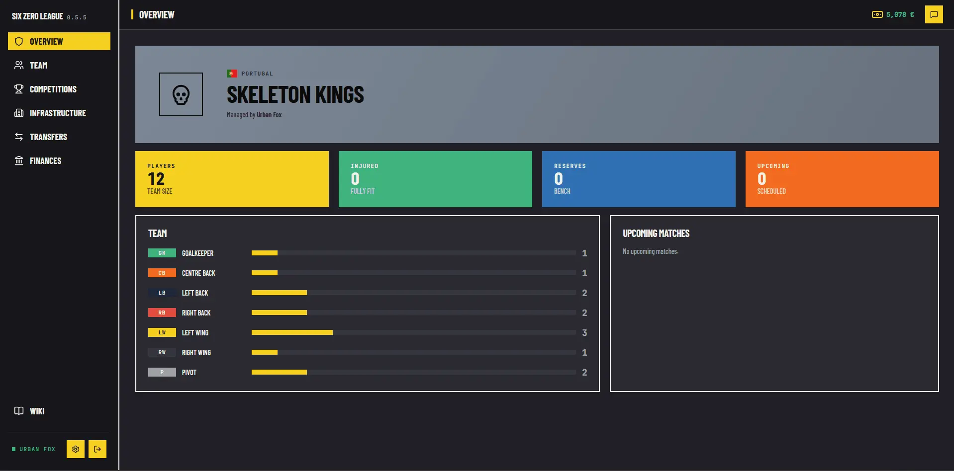 Screenshot 1 of Six Zero League