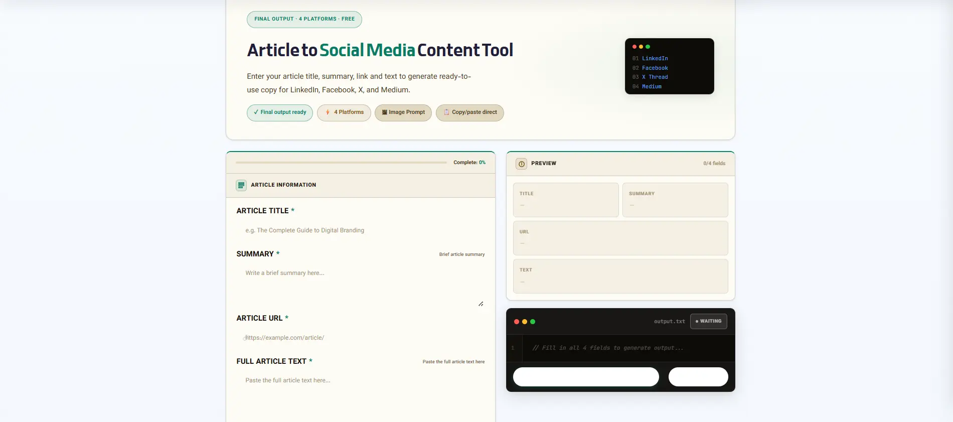 Screenshot 1 of Kholaseh Article Flow