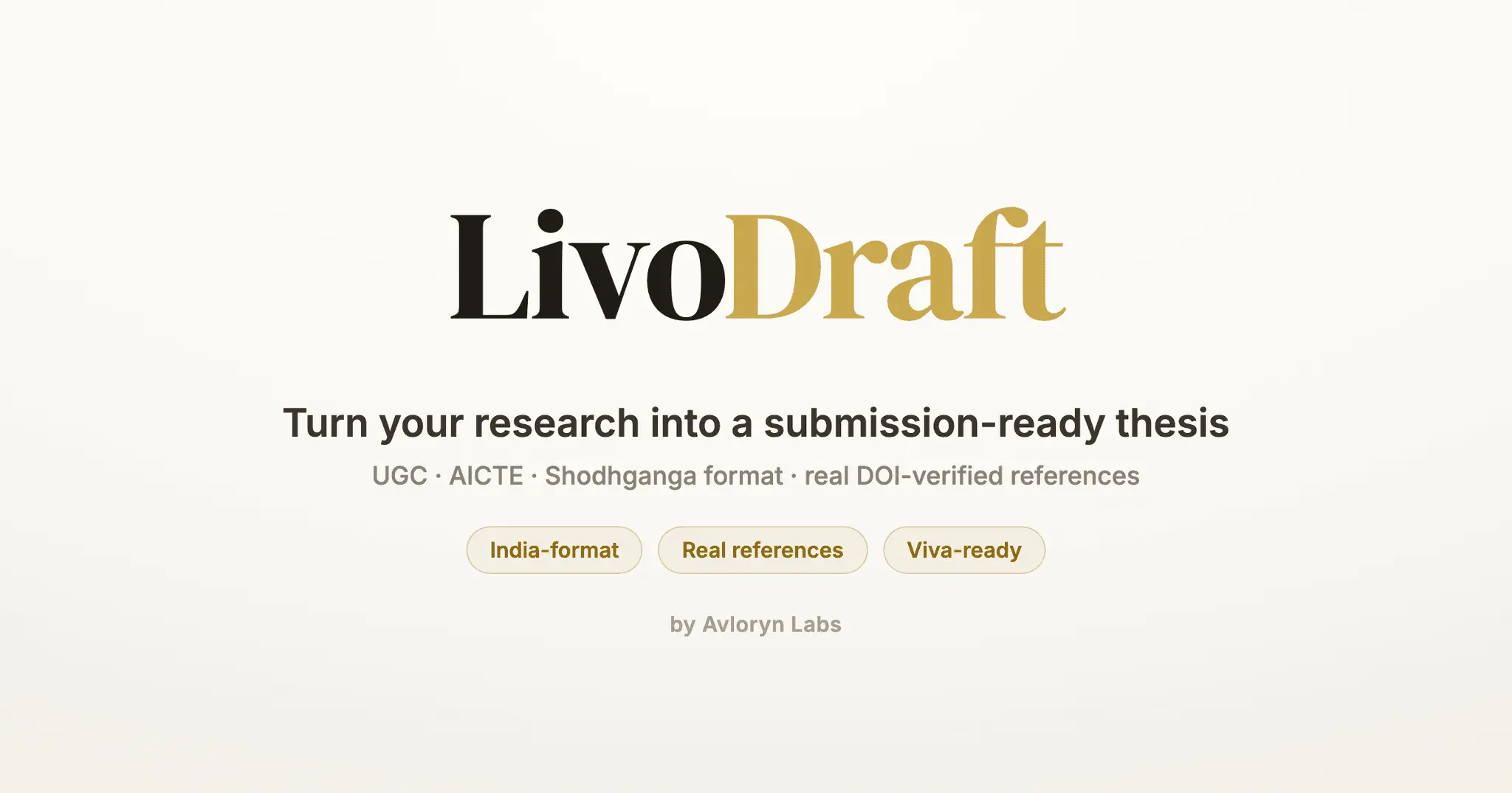 Screenshot 1 of LivoDraft