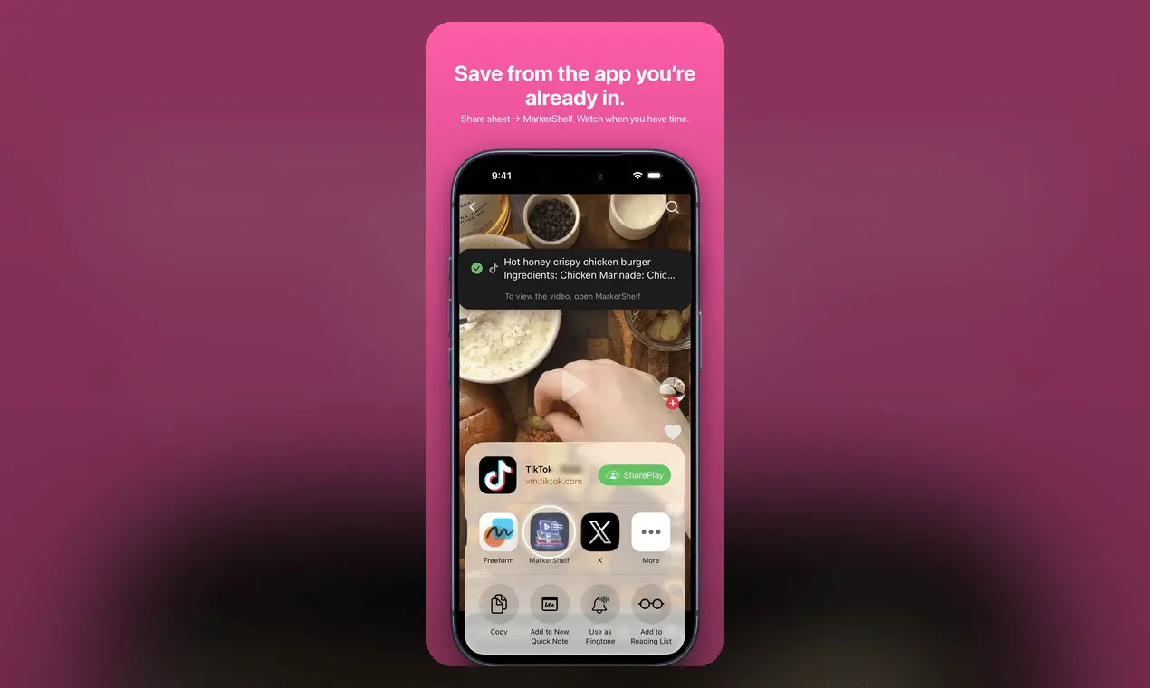 Screenshot 6 of MarkerShelf