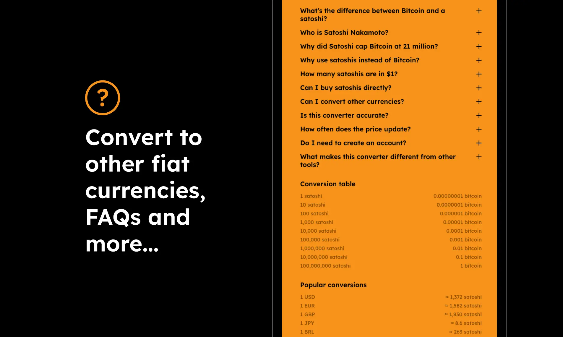 Screenshot 3 of Sats2USD Converter
