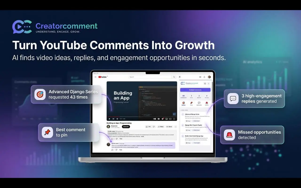 Screenshot 1 of CreatorComment