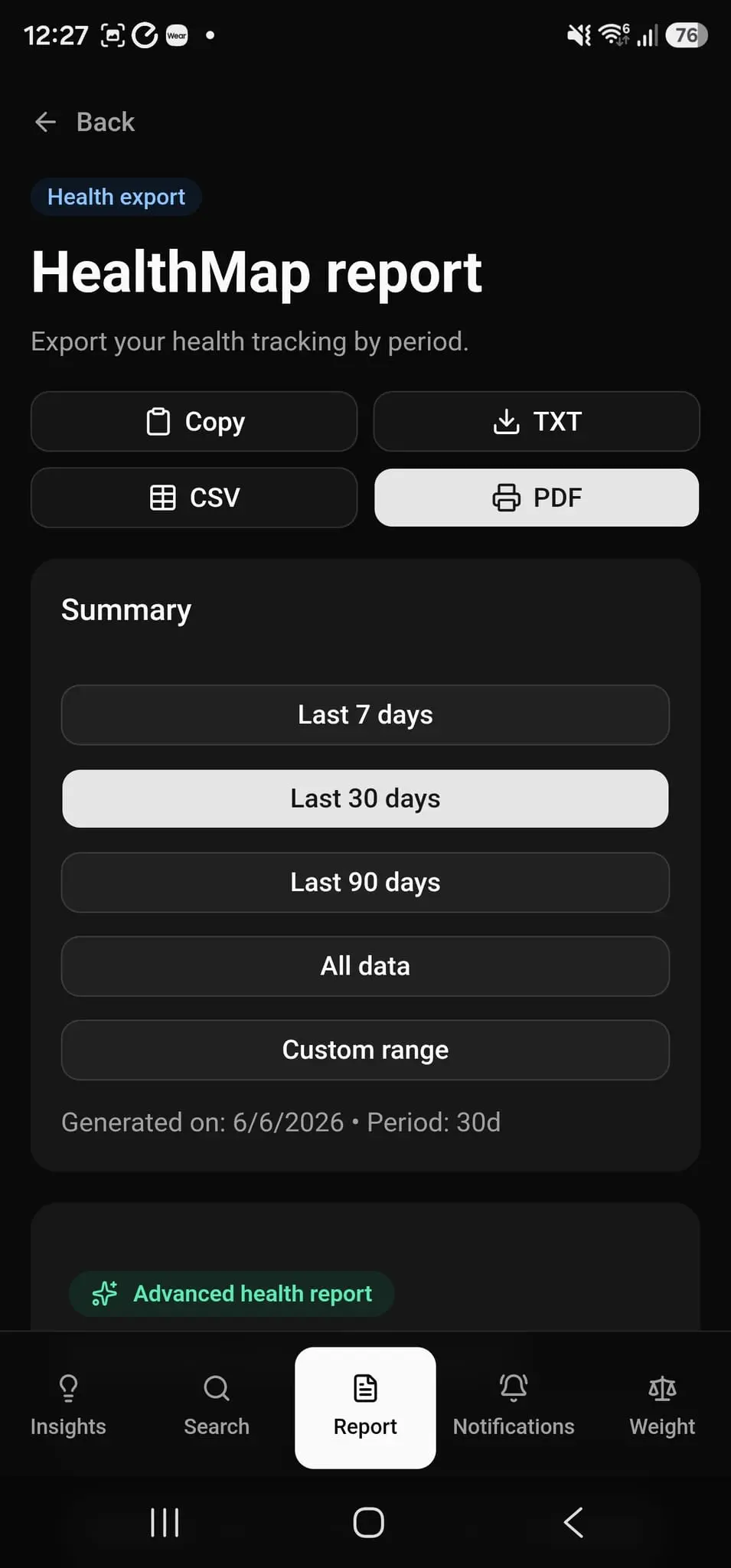 Screenshot 3 of HealthMap
