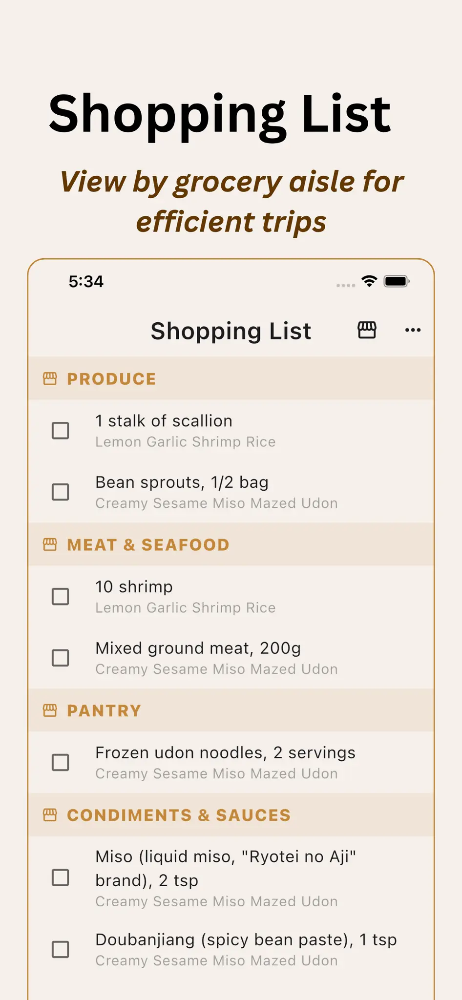 Screenshot 4 of Recimarry - Save Social Recipes