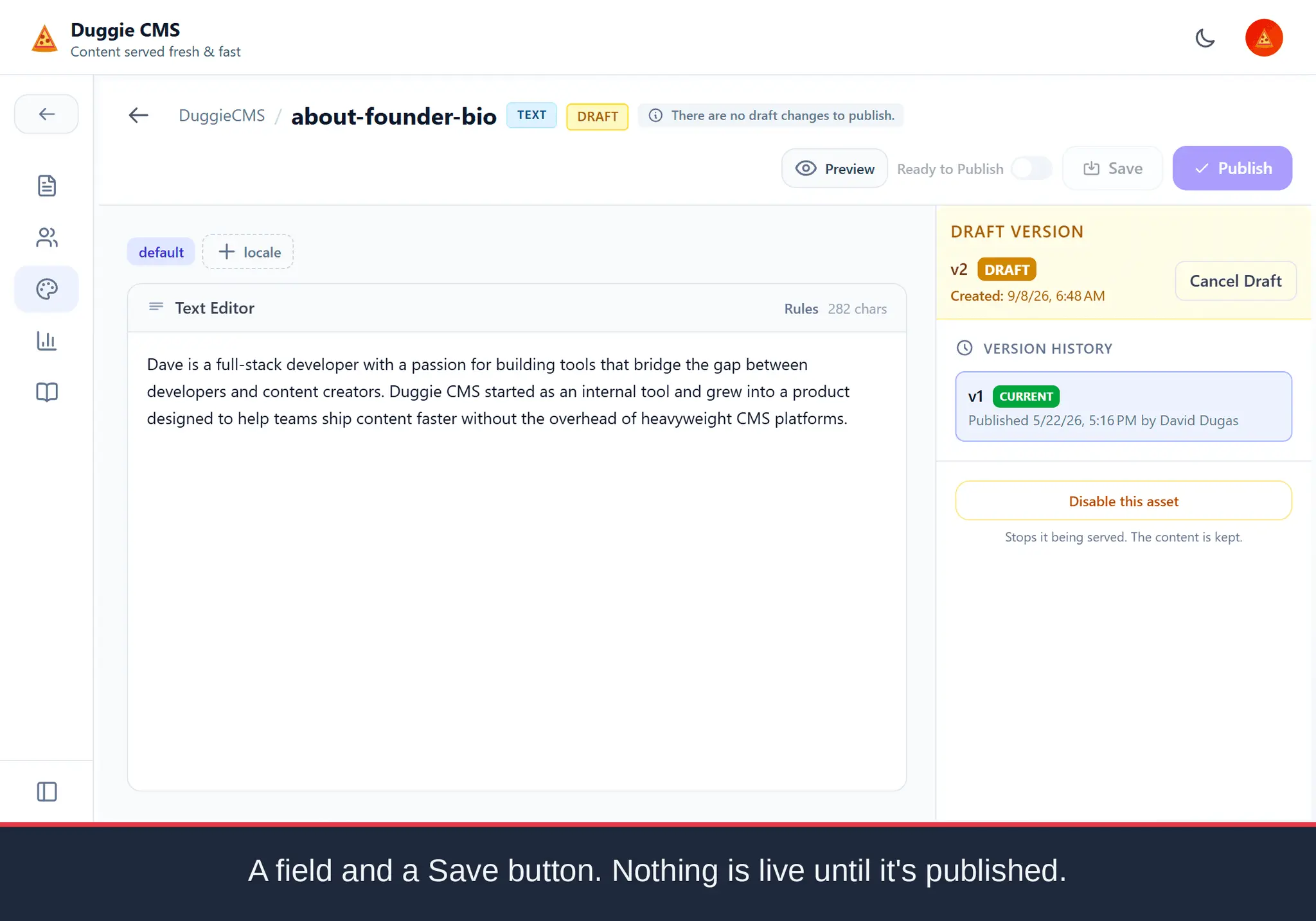 Screenshot 5 of Duggie CMS
