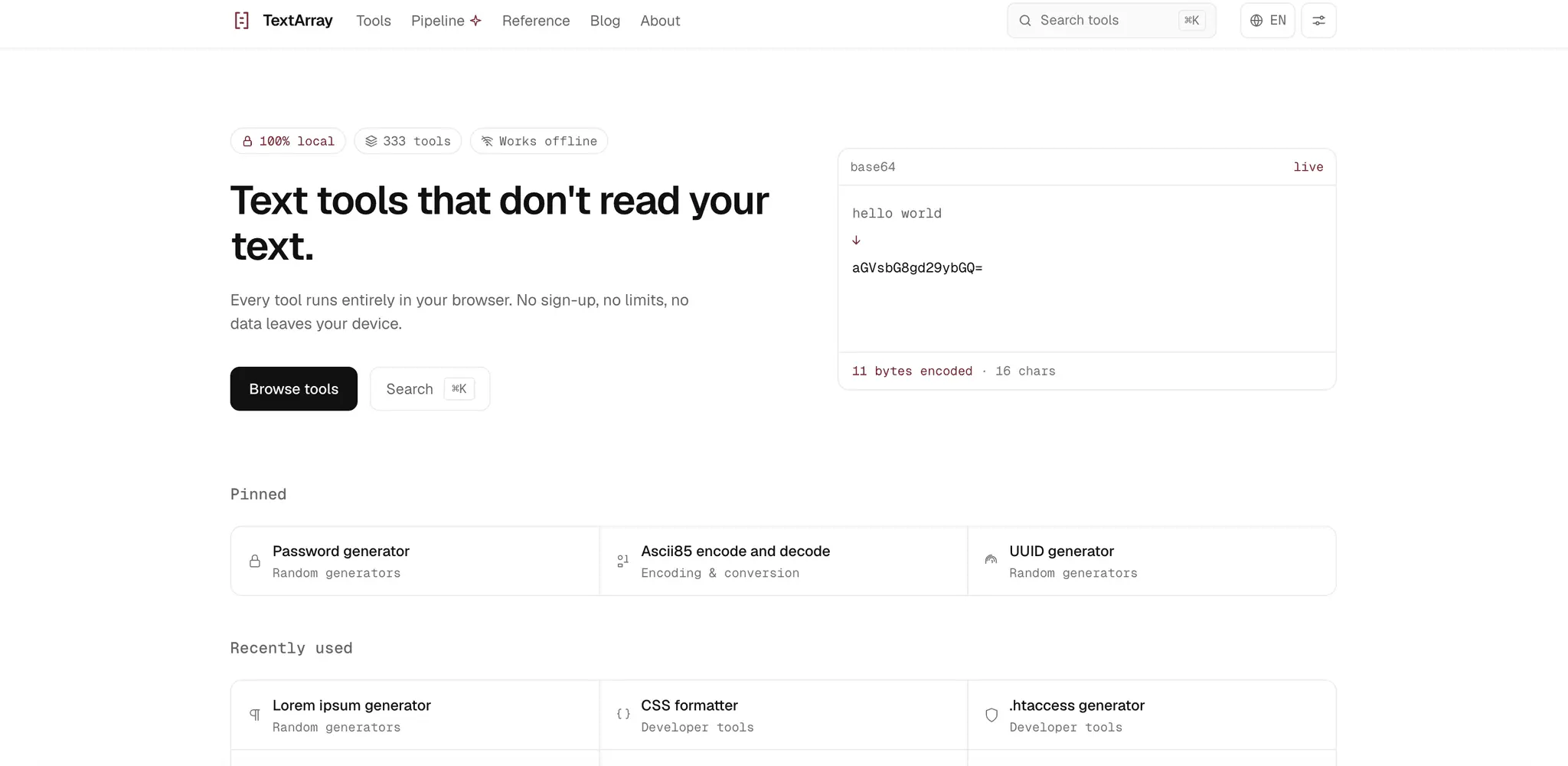 Screenshot 1 of TextArray