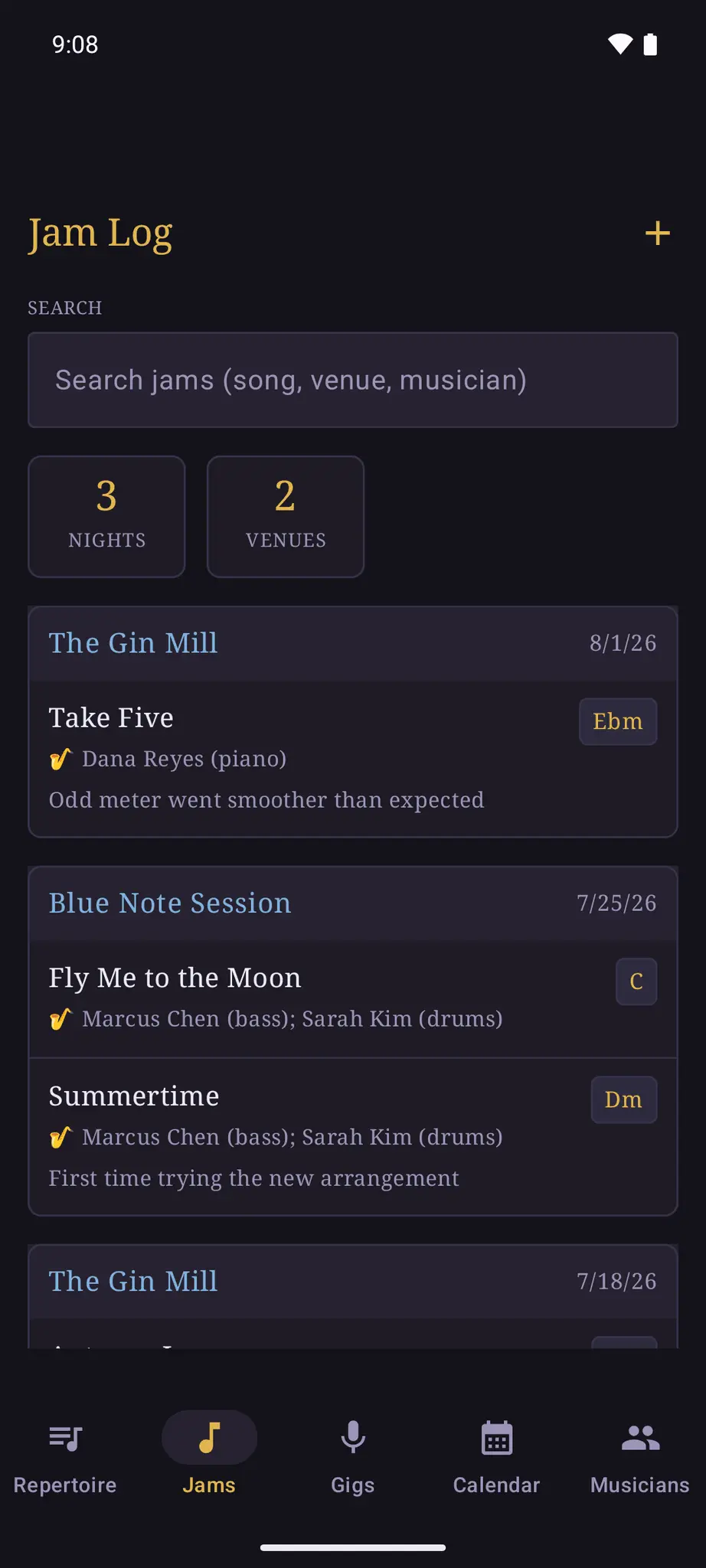 Screenshot 2 of Rep Jam Gig