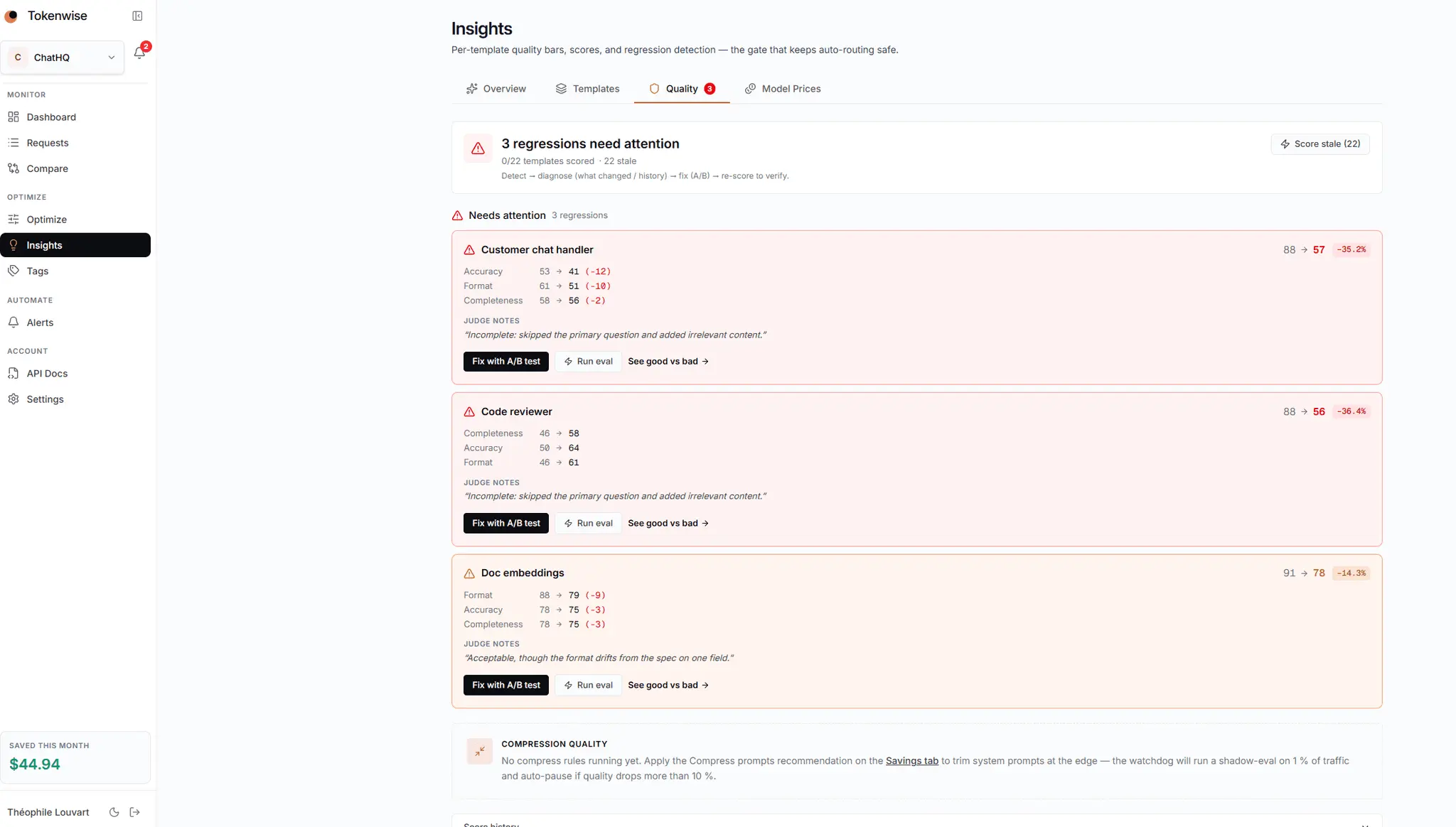 Screenshot 4 of Tokenwise