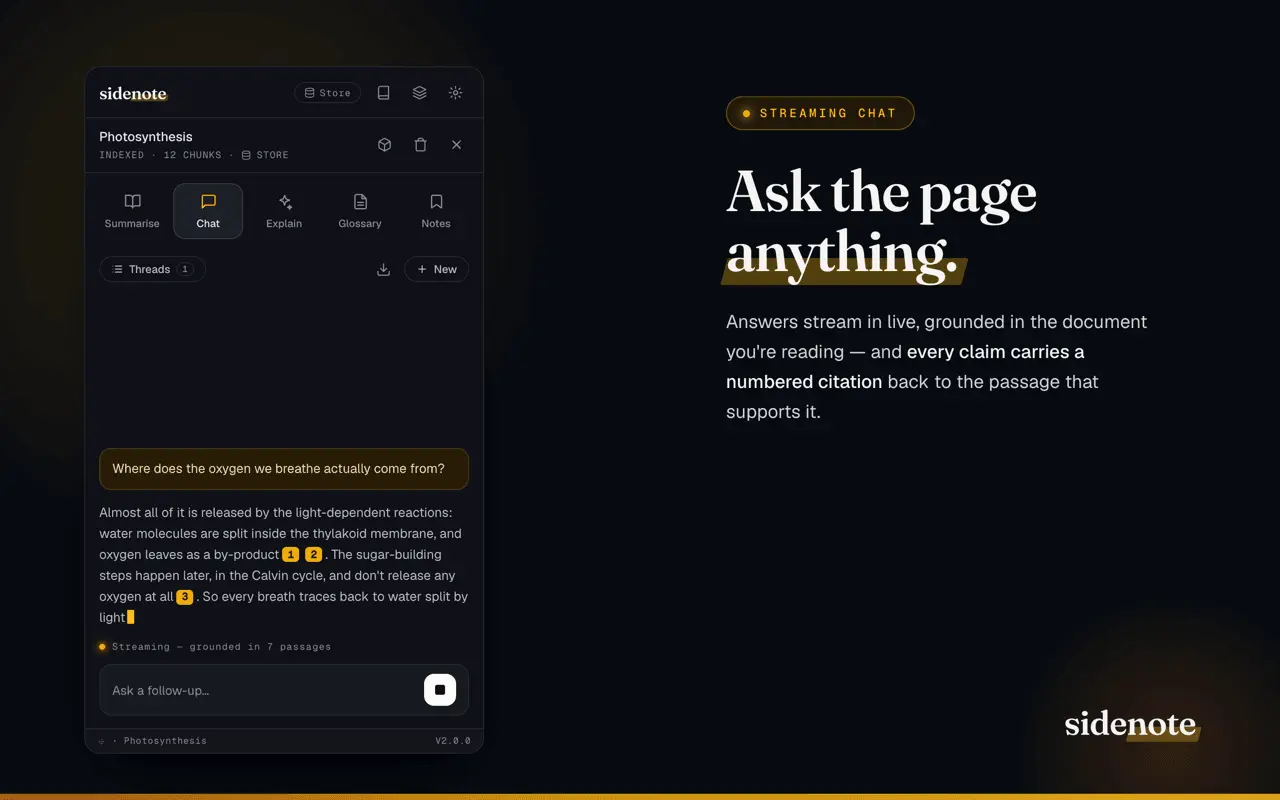 Screenshot 2 of Sidenote