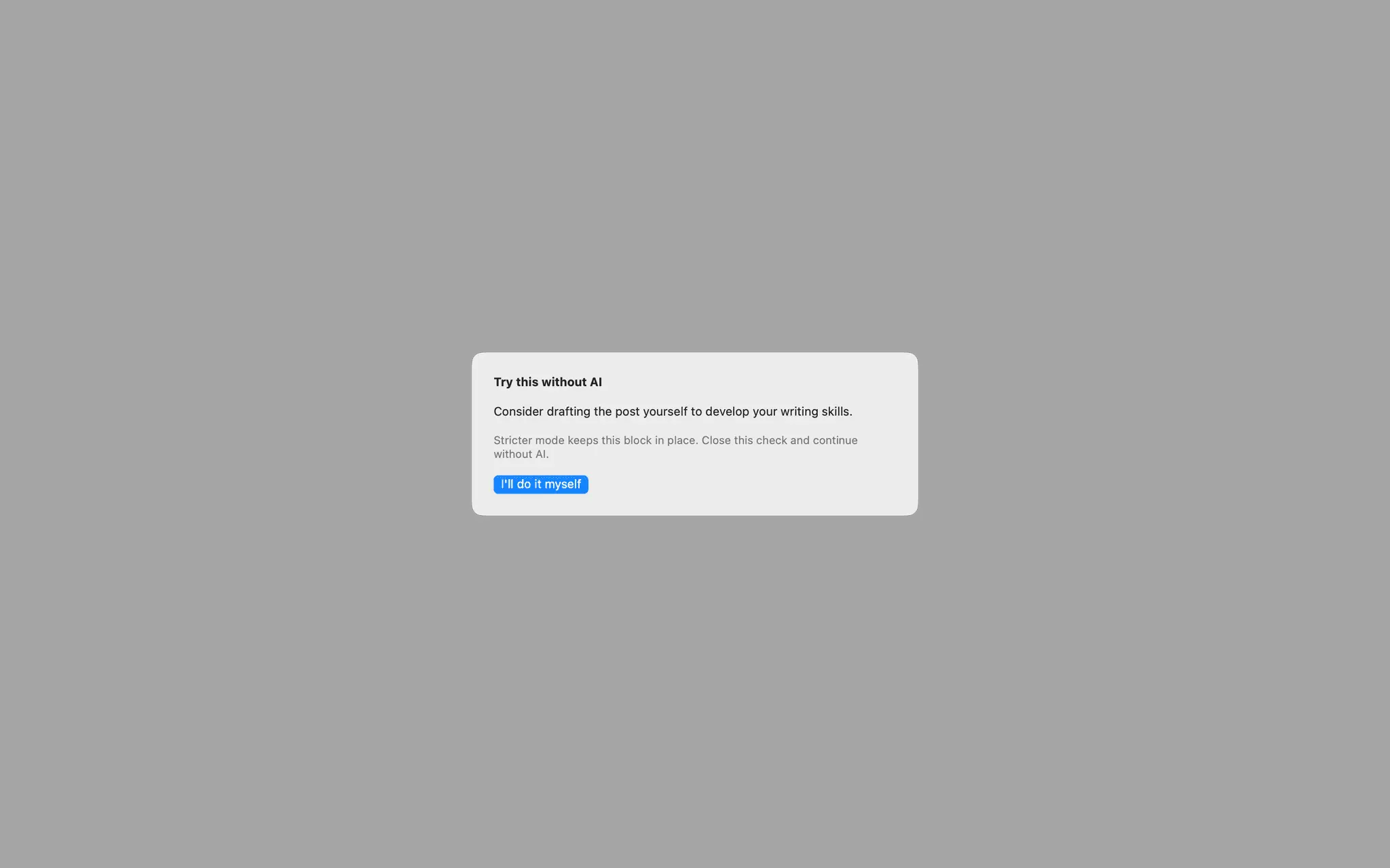 Screenshot 4 of Use Less AI