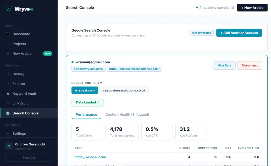 Screenshot 4 of WryveAI