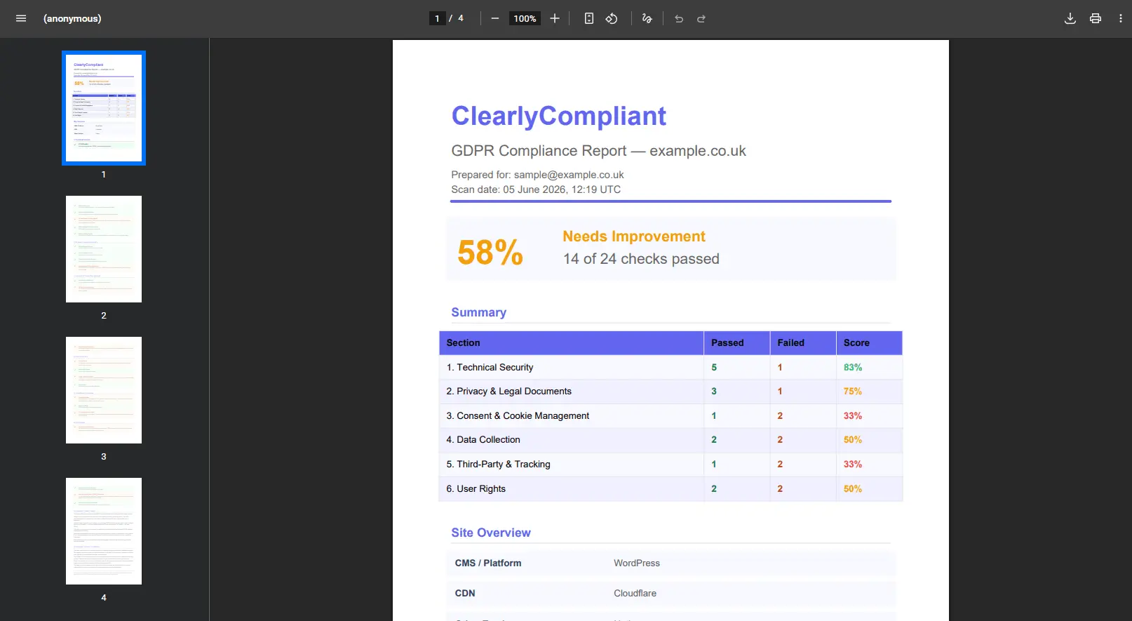 Screenshot 7 of ClearlyCompliant
