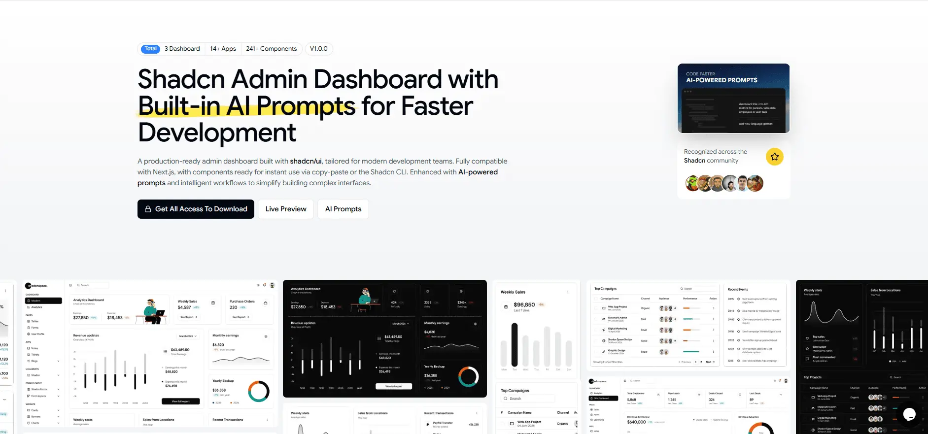 Screenshot 8 of Shadcn Space