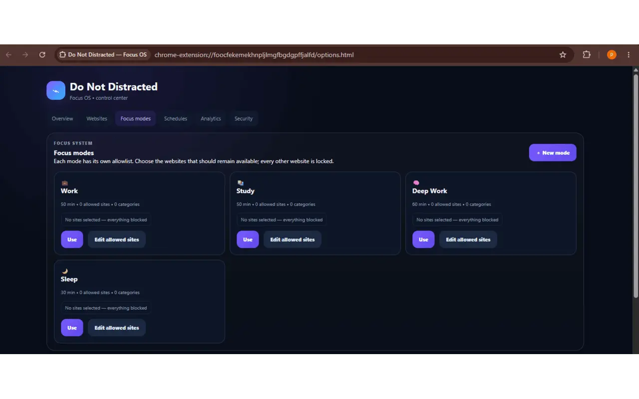 Screenshot 7 of Do Not Distracted — Focus OS