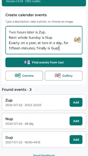 Screenshot 4 of EventFlow