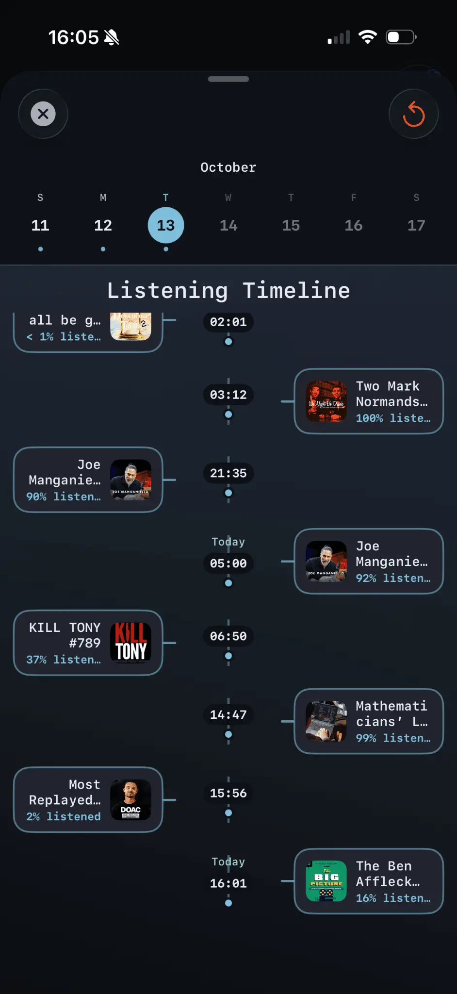 Screenshot 10 of Castawai Podcast Player