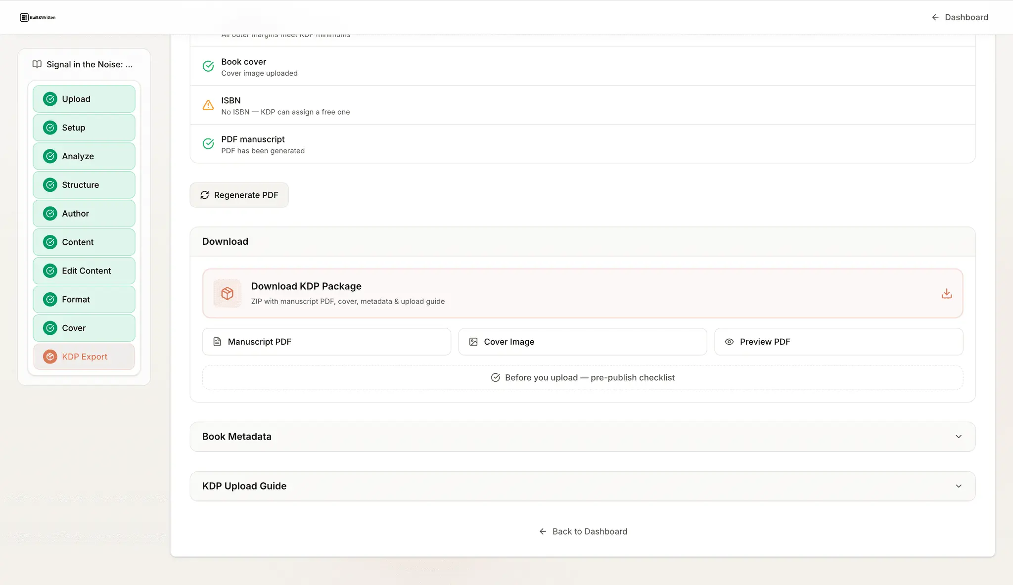 Screenshot 9 of Built&Written