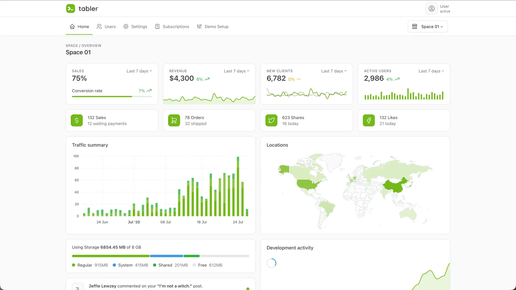Screenshot 3 of Rails Tabler Starter