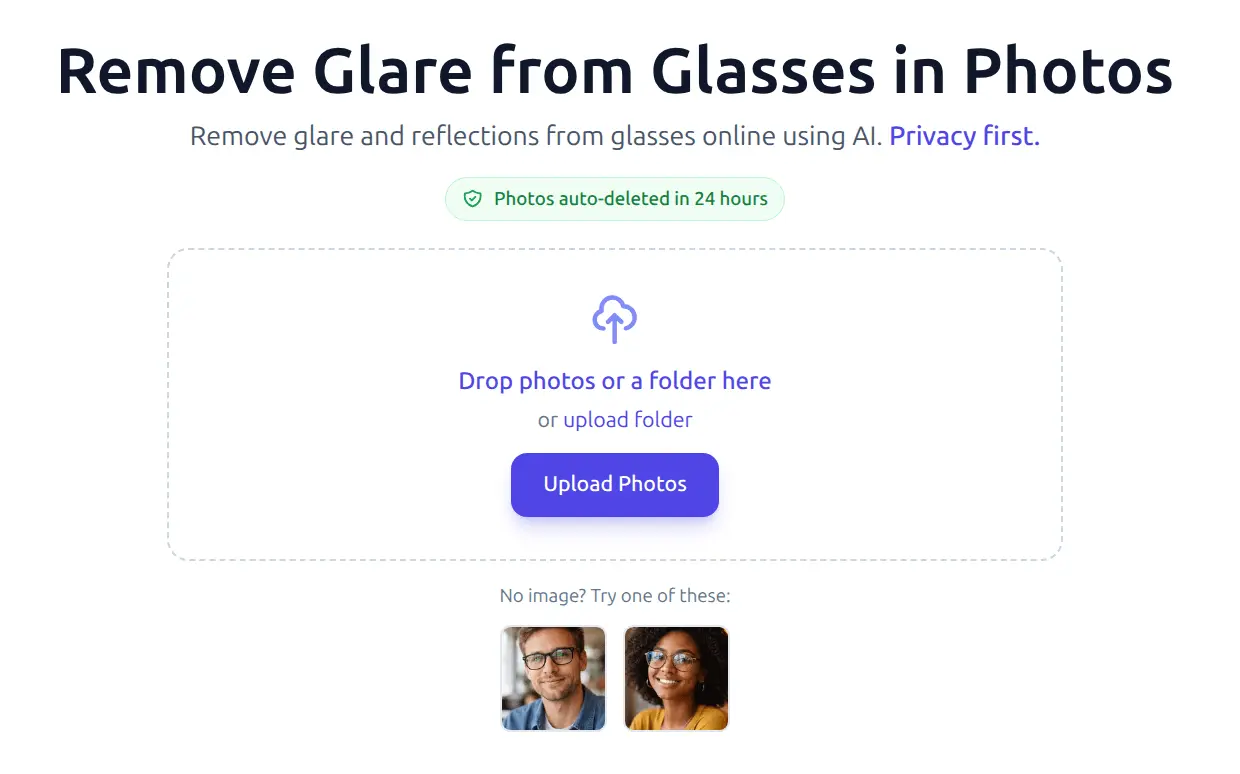 Screenshot 3 of RemoveGlassesGlare