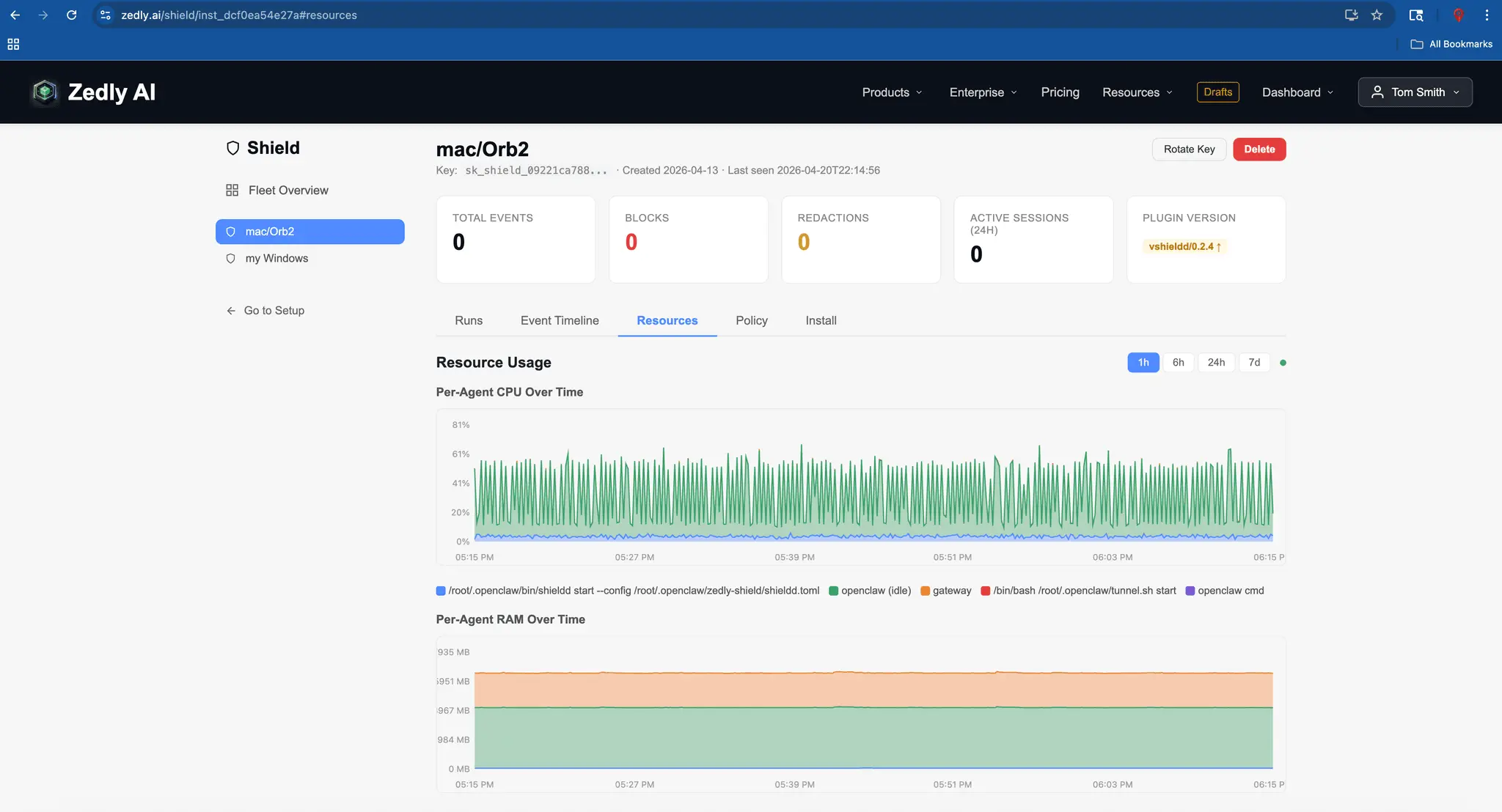 Screenshot 4 of Zedly AI - Setup and Shield for OpenClaw