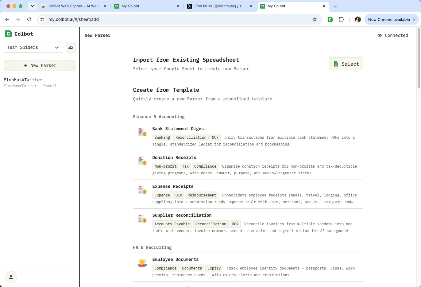 Screenshot 1 of Colbot.ai
