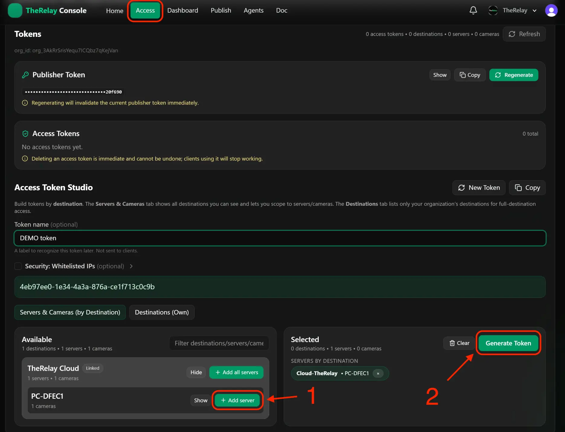 Screenshot 1 of TheRelay
