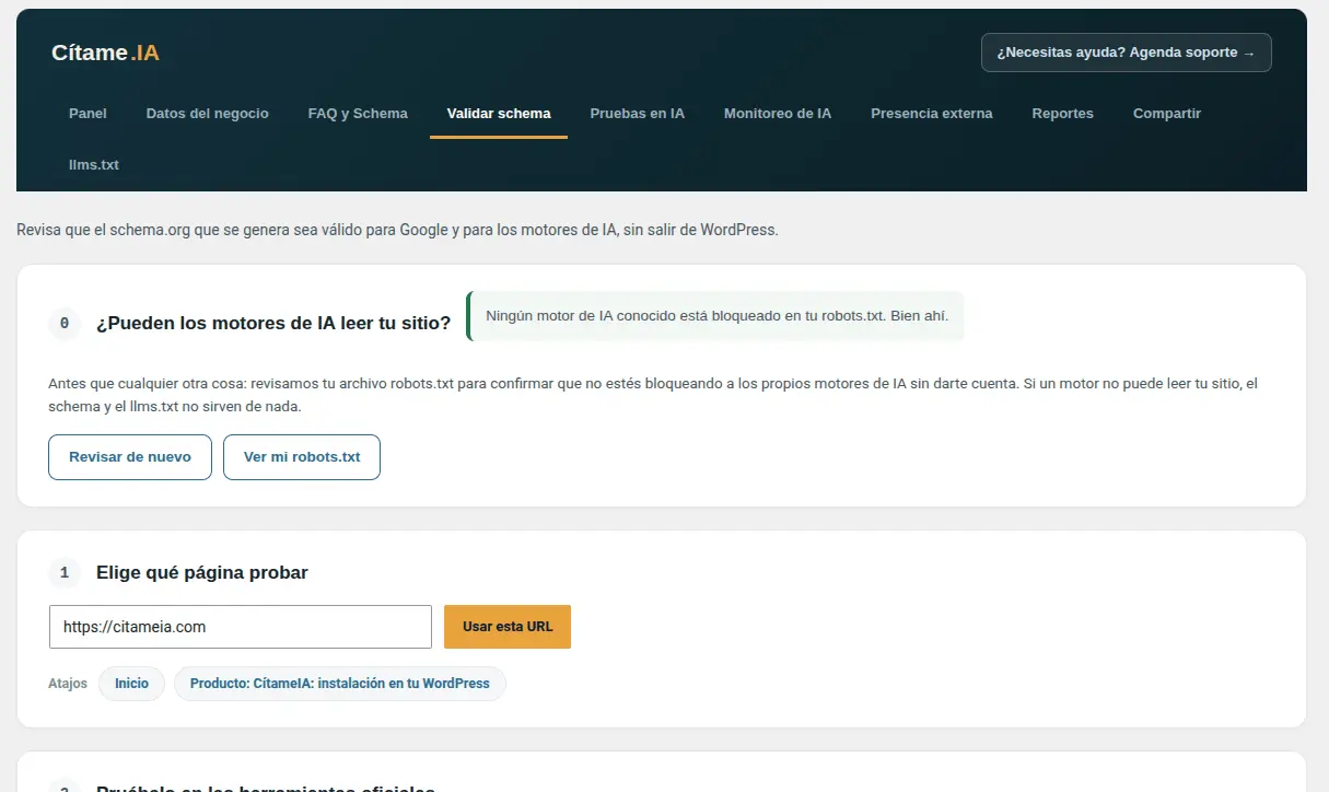 Screenshot 5 of CítameIA